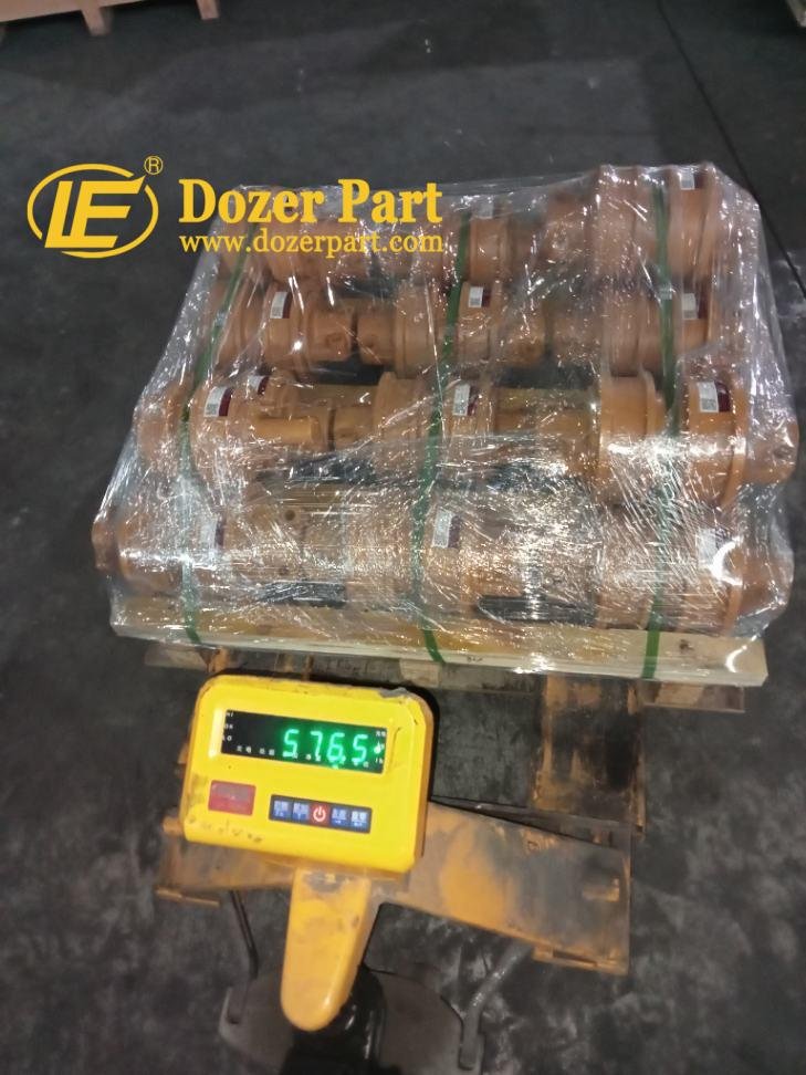 to Latvia, top rollers for Caterpillar (CAT) D8 shipped